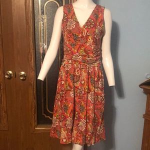 Athleta Dress, Pop of color, sz Med